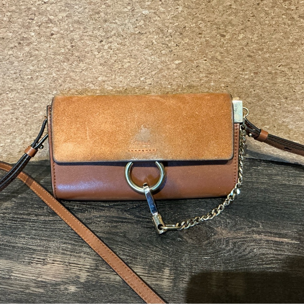 SOLD - Chloe Faye Wallet on a Chain Crossbody Bag